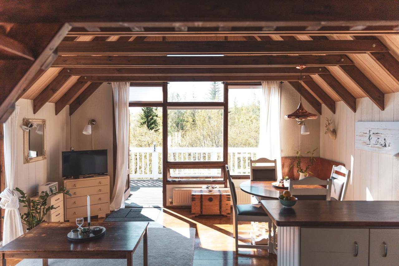 Bjoerk - A Cozy Hilltop Cottage - Great Location! Blaskogabyggd Zewnętrze zdjęcie